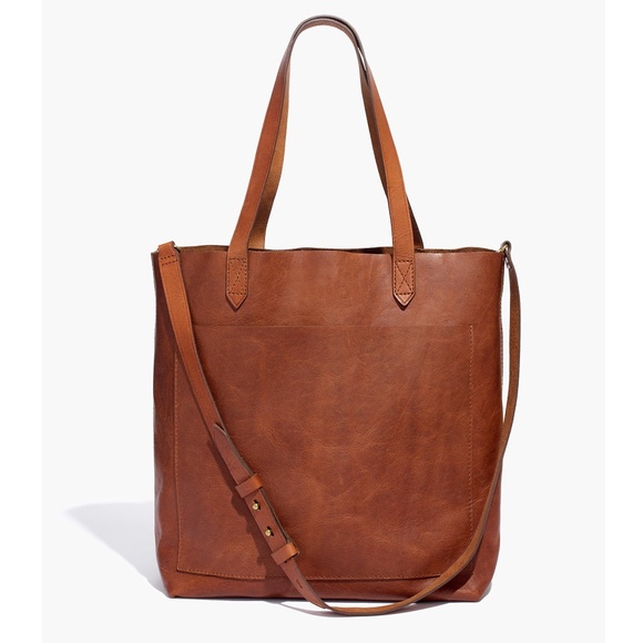 Madewell Handbags - New MADEWELL The Medium Transport Tote in English Saddle Leather